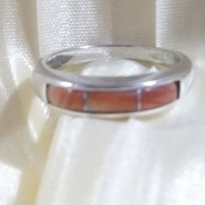 Vintage Waldeck Johnson sterling southwestern ring